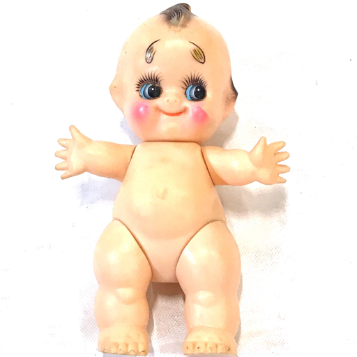 三つ葉マーク 昭和レトロ キューピー 人形